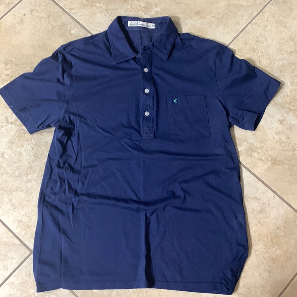 Men’s Criquet 4 button polo